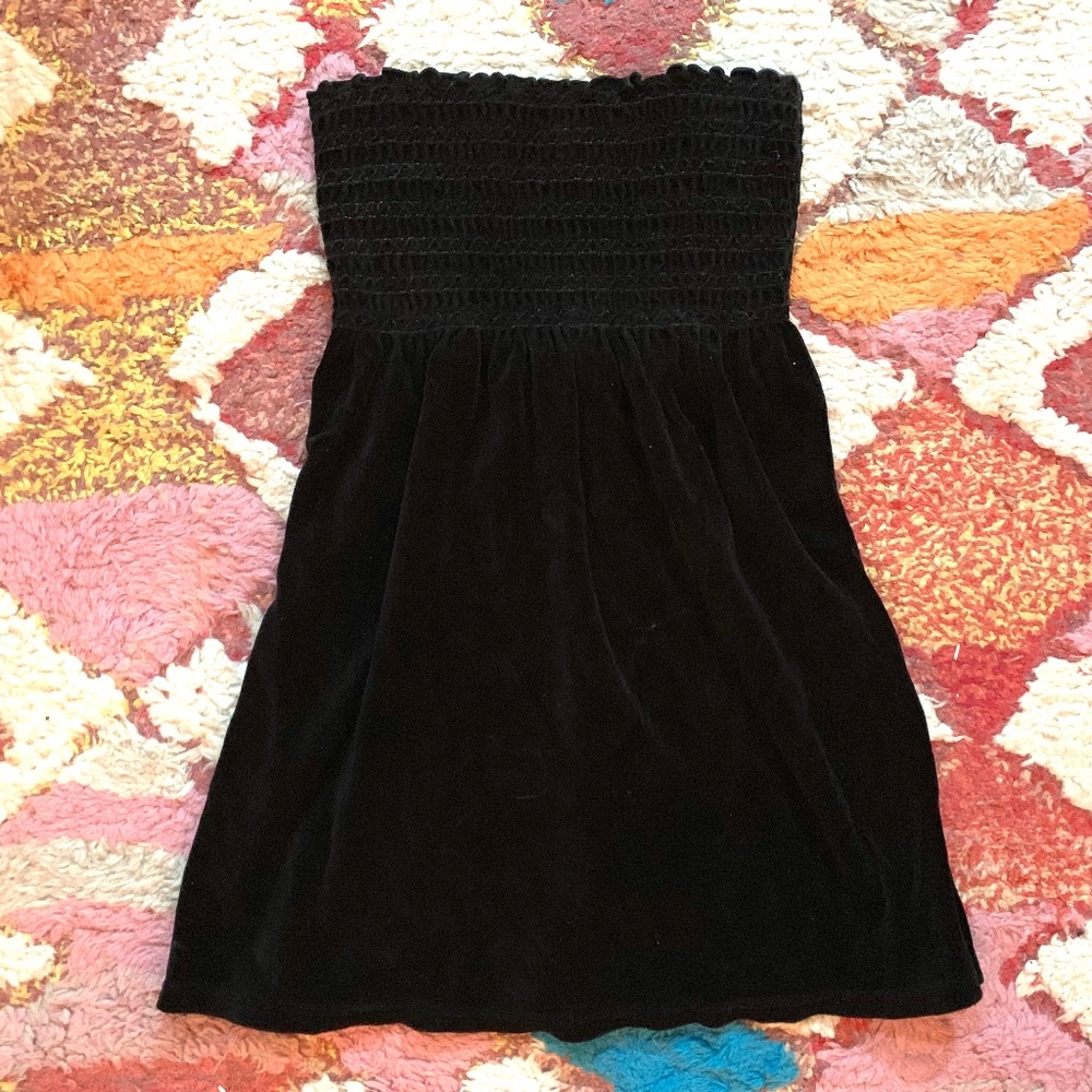 Juicy Couture velour swim coverup, size S